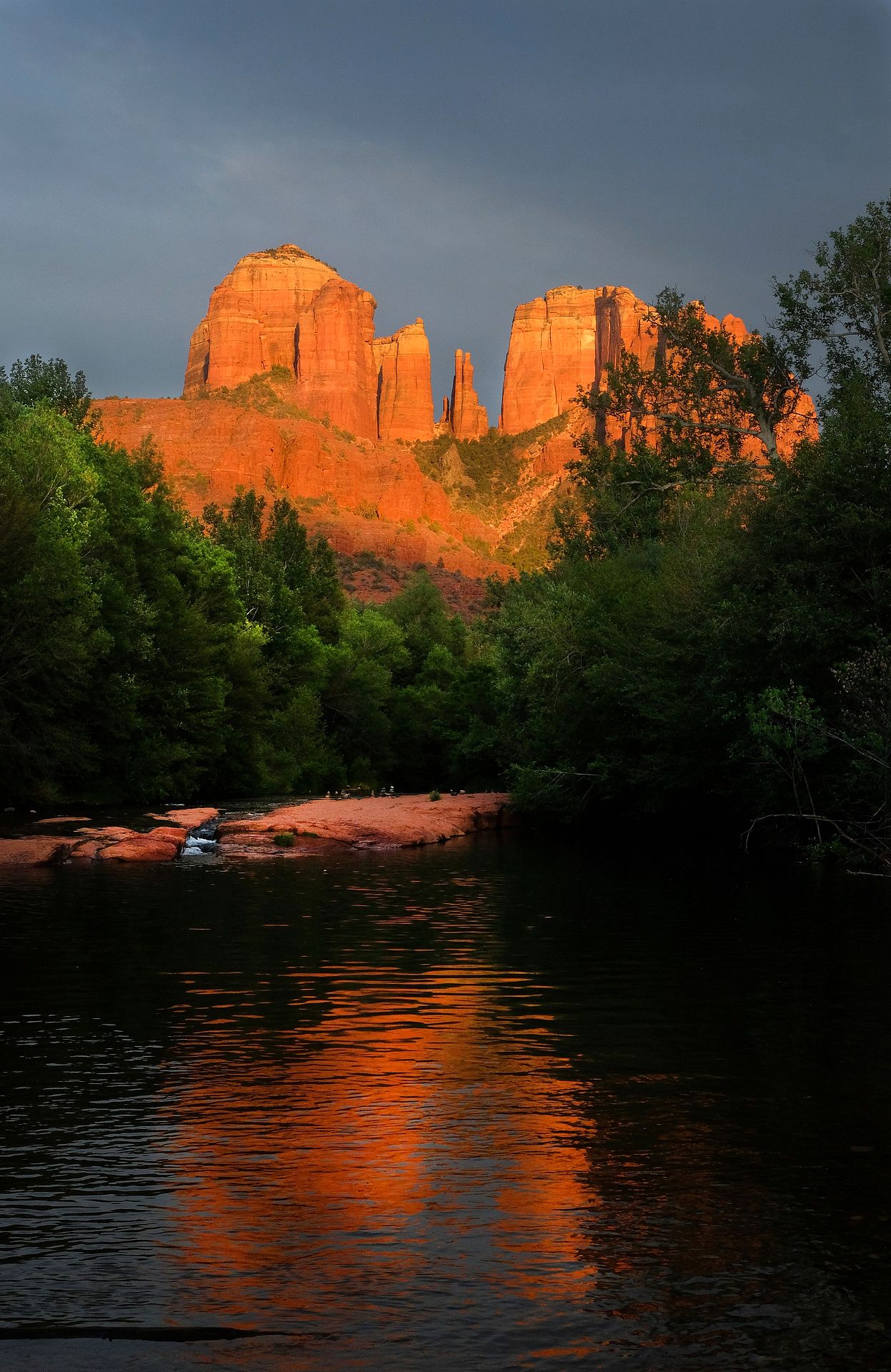 Cathedral Rock at sunset